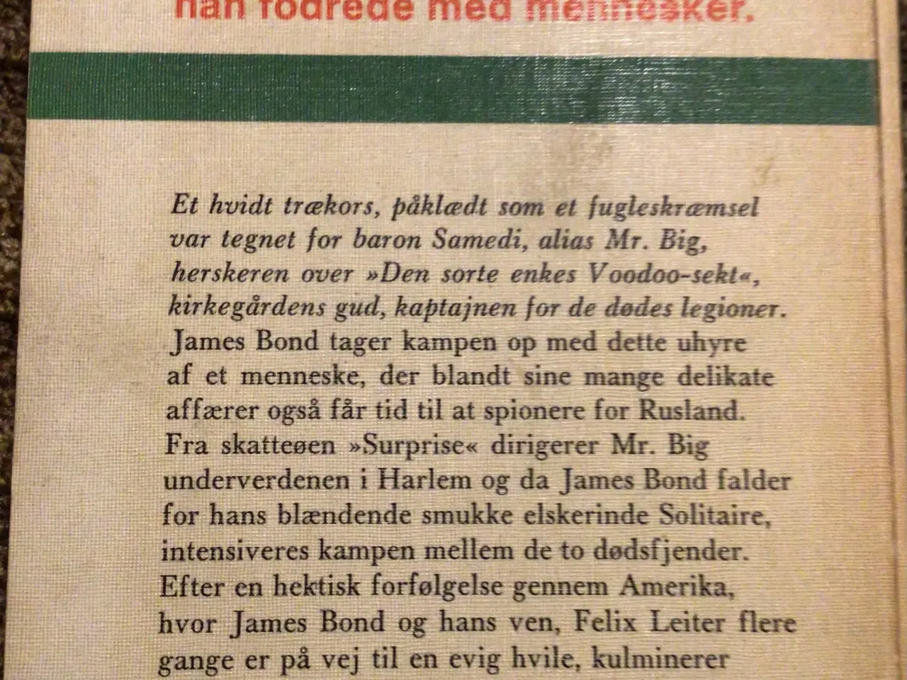 Billede 2 - James Bond : Blodig vej til Jamaica.
