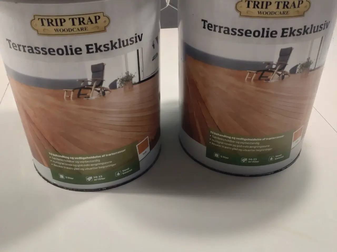 Billede 1 - Terrasseolie trip trap teak