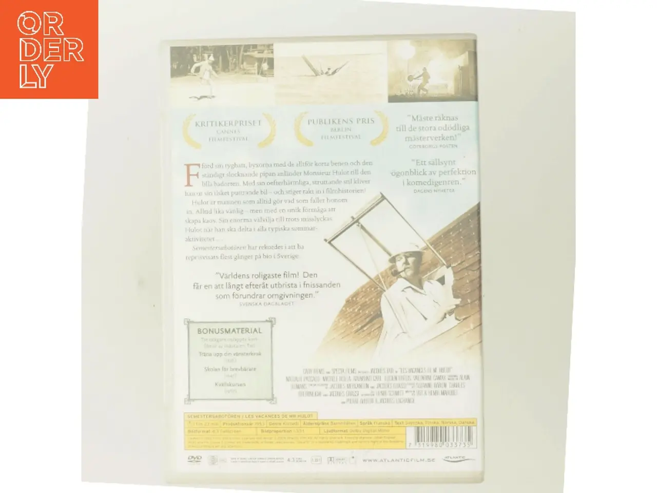 Billede 3 - Semestersabotoren med Jacques Tati (DVD)