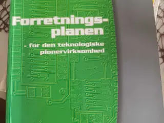 Forretningsplanen - for den teknologiske pionervir