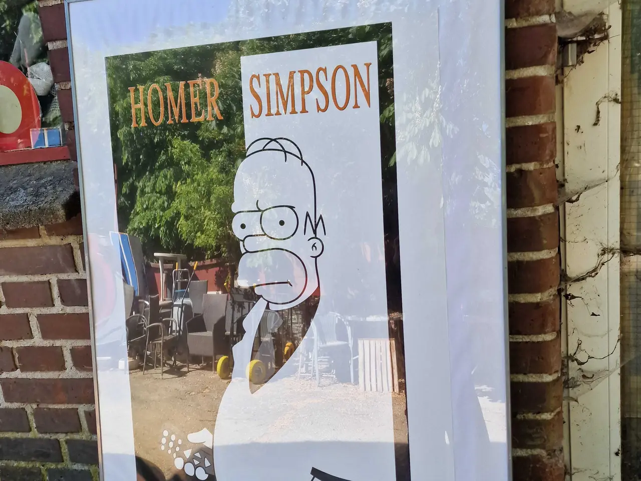 Billede 2 - HOMER SIMPSON plakat
