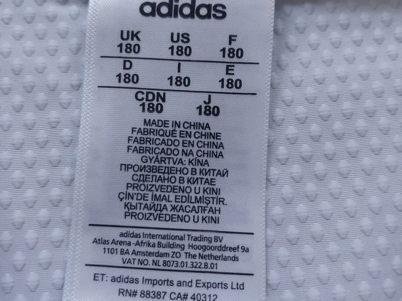 Billede 2 - Adidas taekwondo dobok/dragt