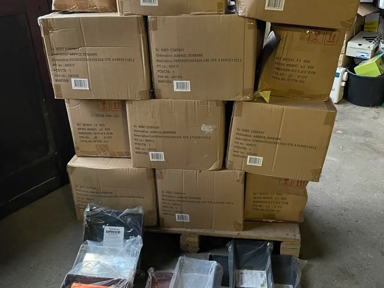 Billede 7 - Parti meget flotte metalbakker 160 stk.