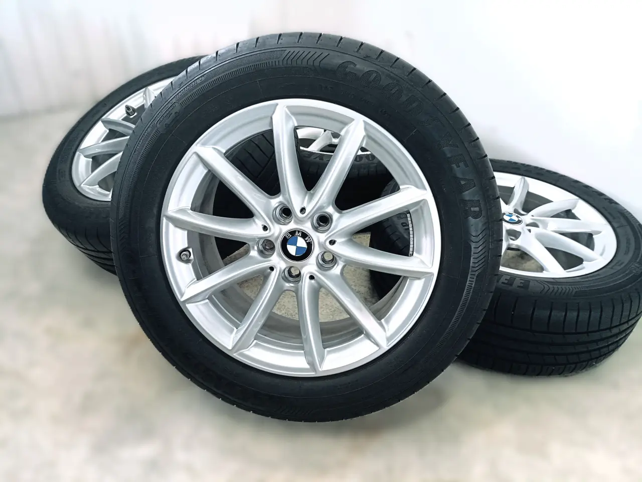 Billede 6 - 5x112 17" ET52 nav 66,6ø BMW sommersæt inkl.TPMS