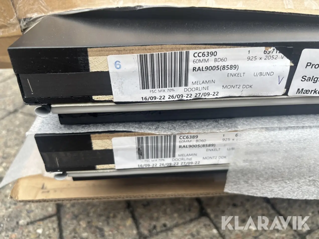 Billede 5 - Branddøre Doorline BD60 2 styk.