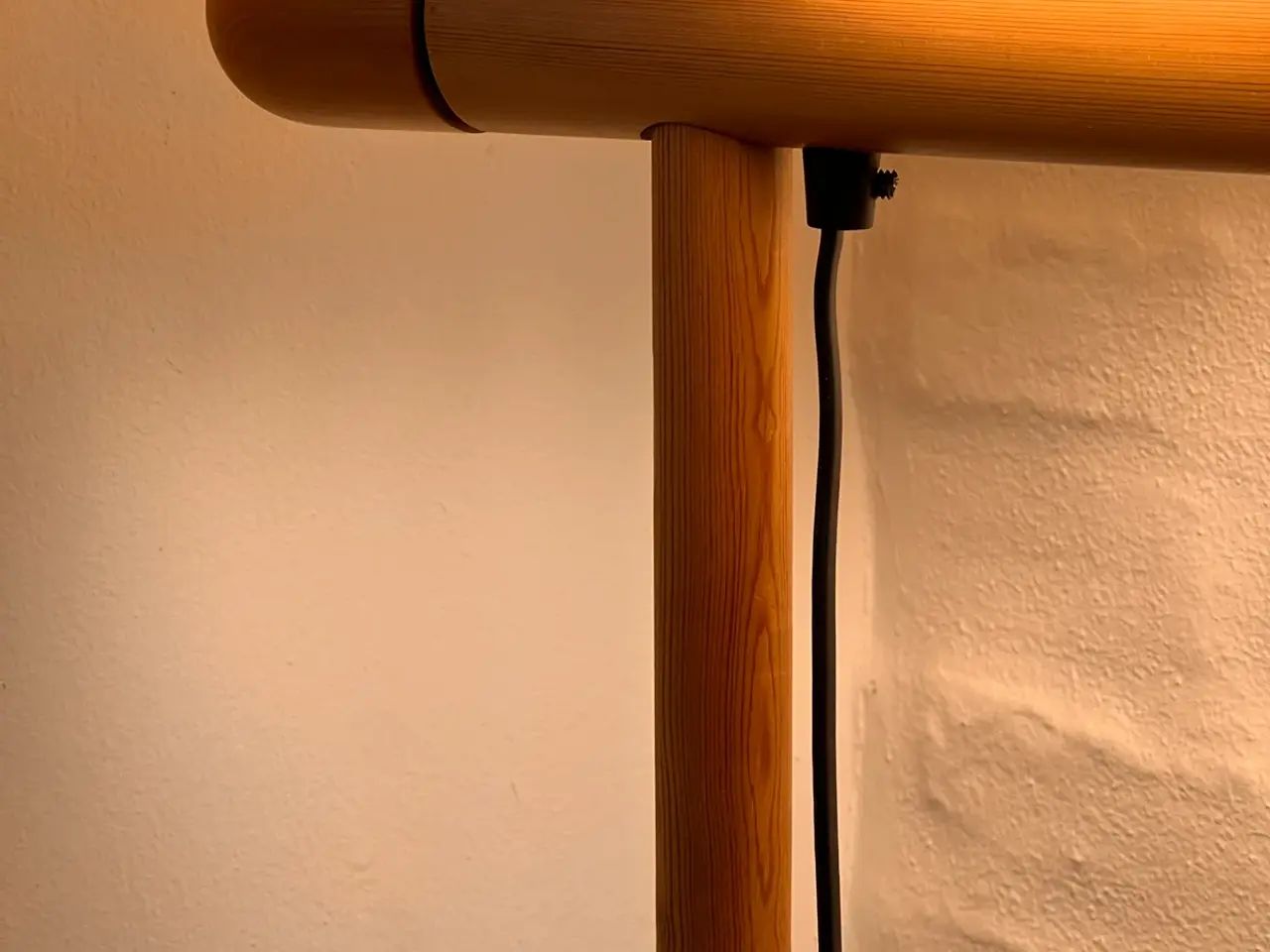Billede 2 - MODA G-1060 gulvlampe i træ – dansk vintage design