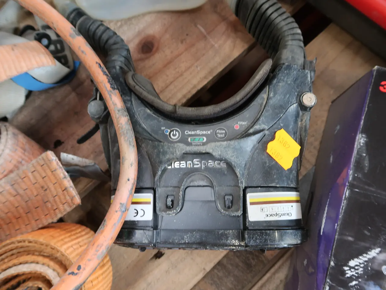 Billede 3 - Friskluftmaske CLEANSPACE samt ekstra filter
