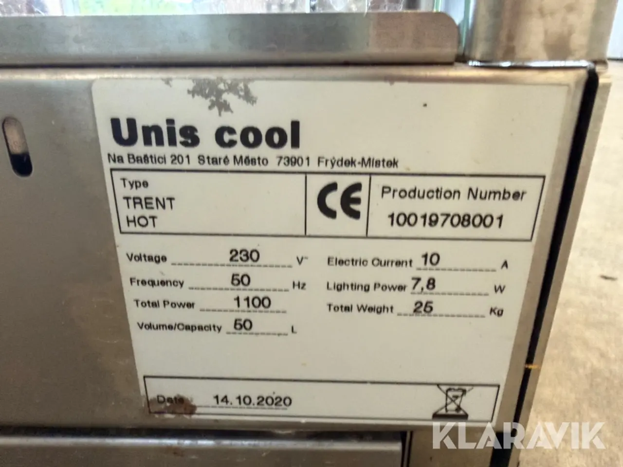 Billede 5 - Varme vitrine Unis Cool Trent Hot