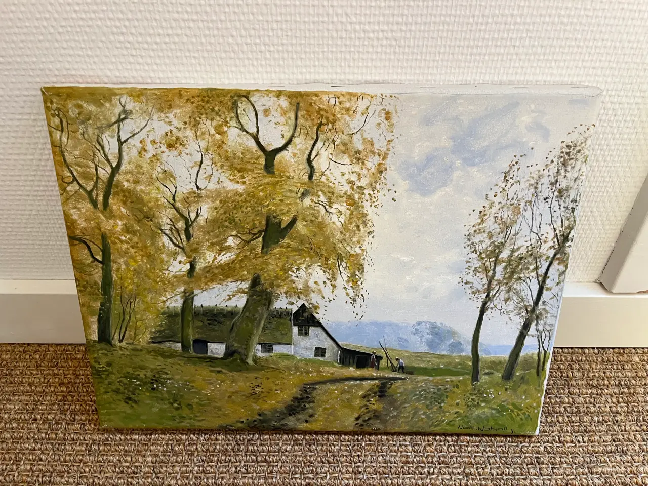 Billede 1 - Niels Walseth maleri 30 x40 cm
