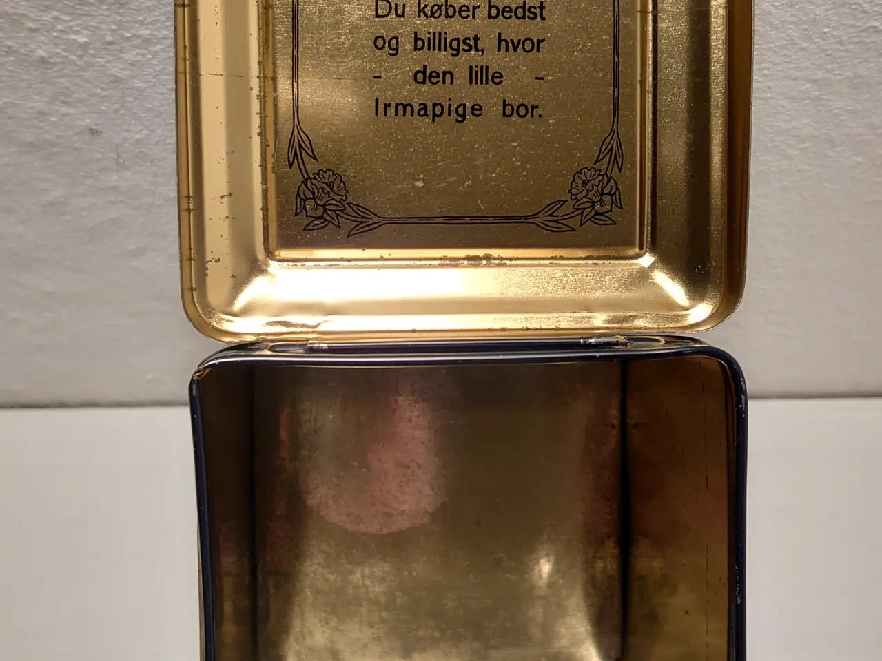 Billede 5 - Irma dåse: Firkantet med 5 forskellige motiver.