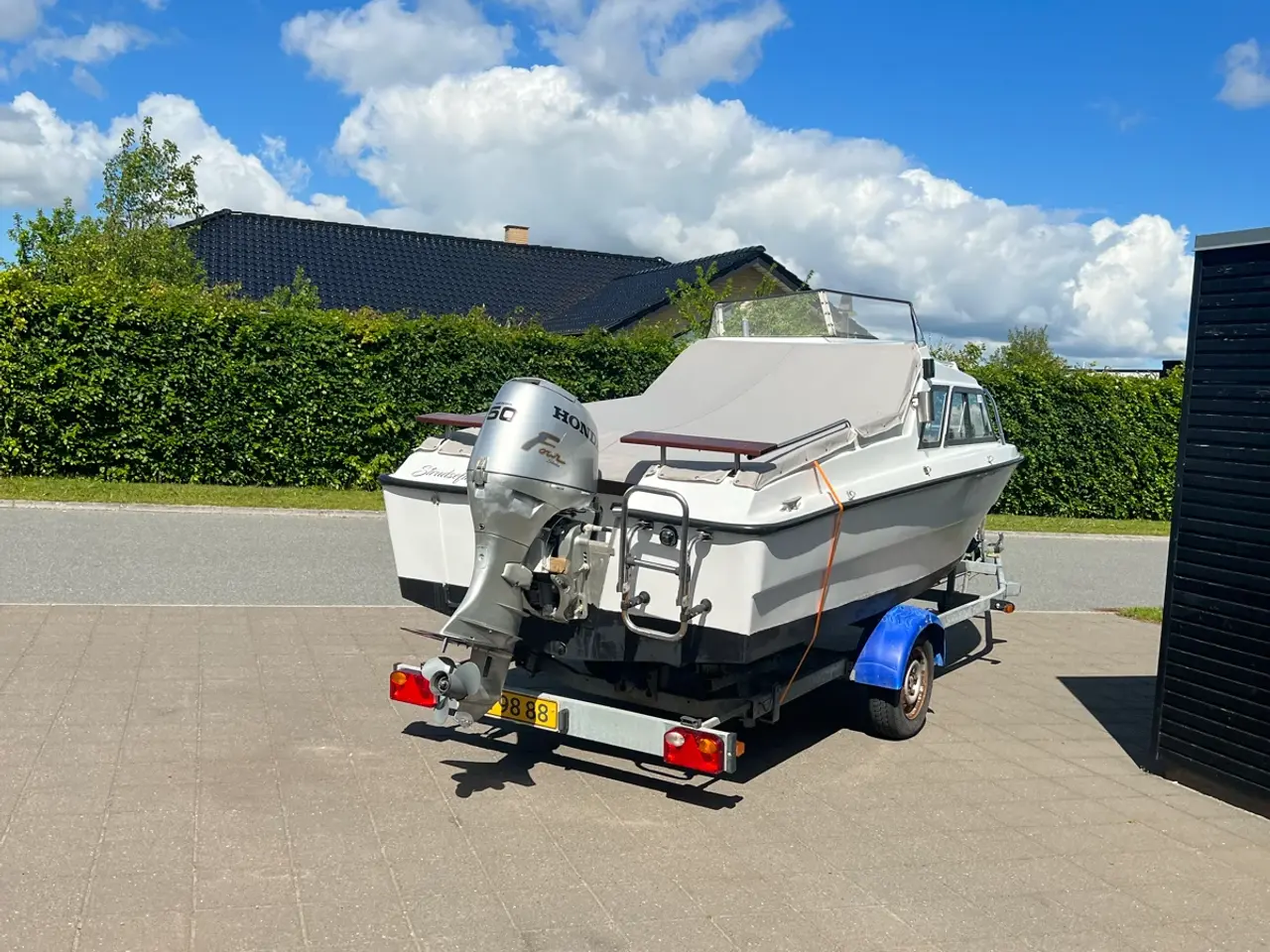 Billede 14 - Motorbåd med 4 takt 50hk Honda inkl. trailer