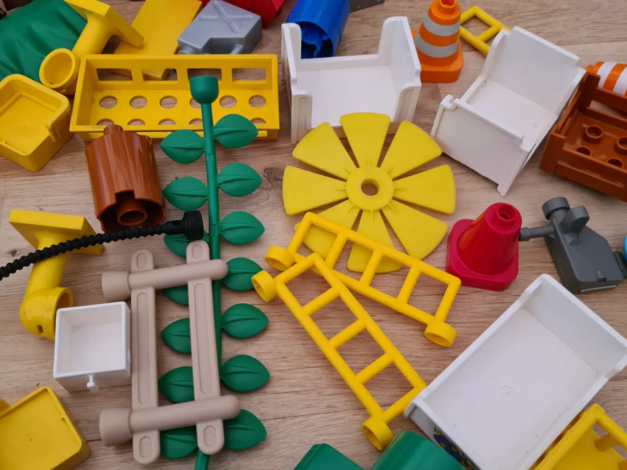 Billede 5 - Lego duplo blandet klodser 57 stk