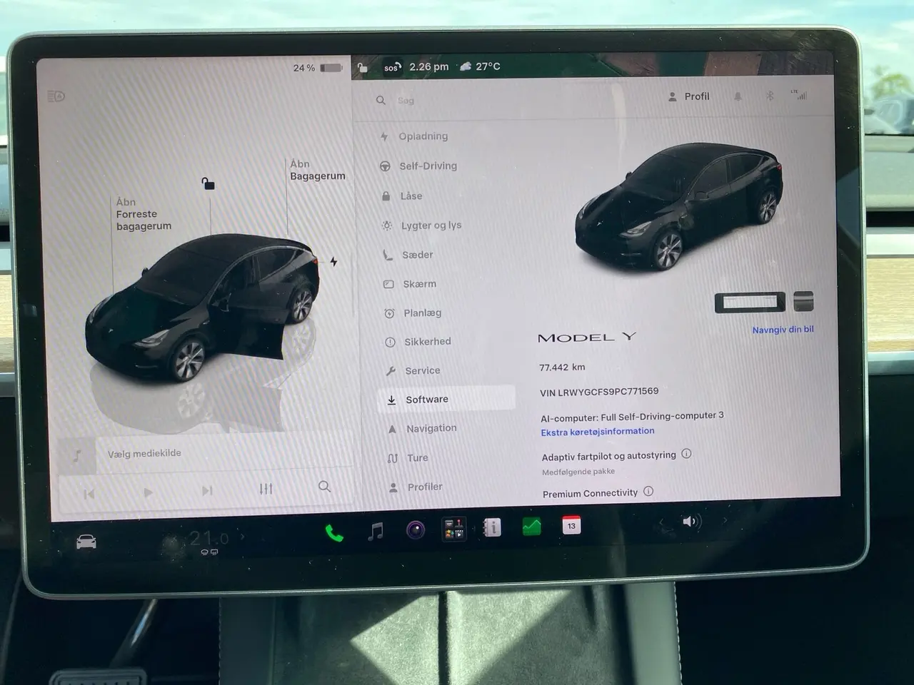 Billede 12 - Tesla Model Y EL RWD 299HK 5d Aut.