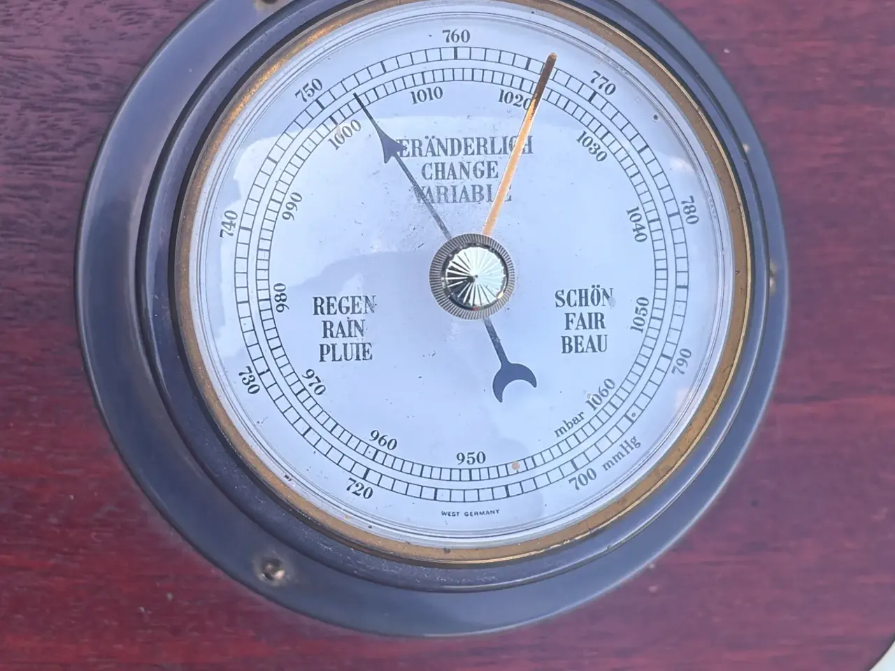 Billede 3 - Skibsur og barometer