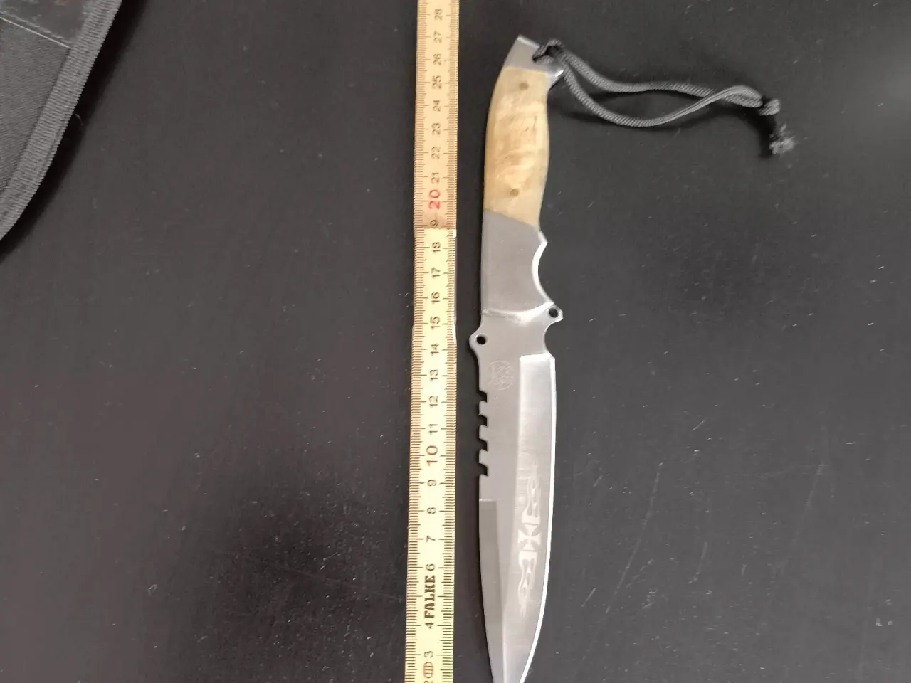 Billede 5 - Jag og vildmarks kniv på cirka 27 cm