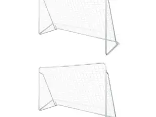 Fodboldmål 2 stk. 240 x 90 x 150 cm