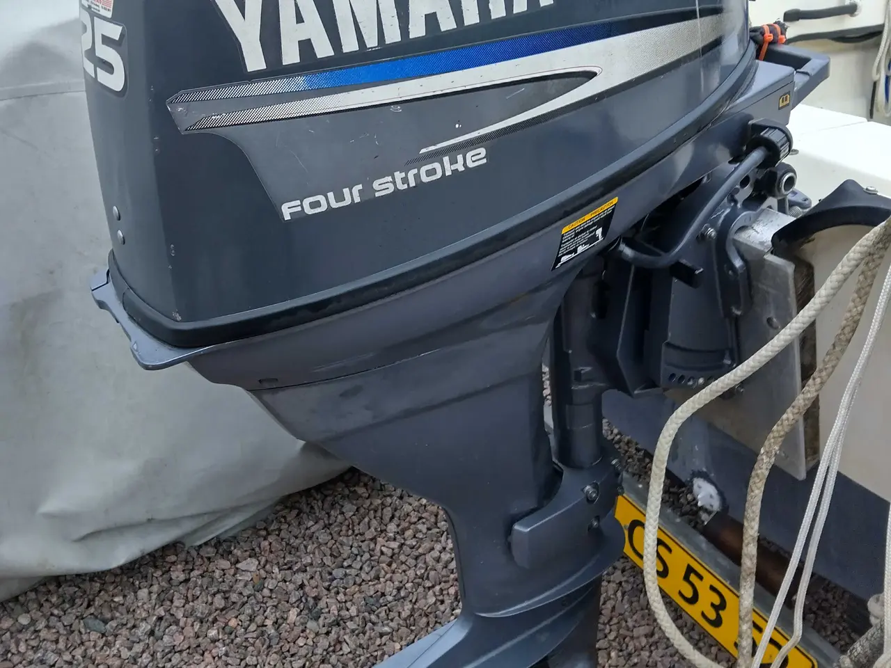 Billede 15 - Yamaha 25 HK 4 takt langbenet 2007 Kun brugt i fer