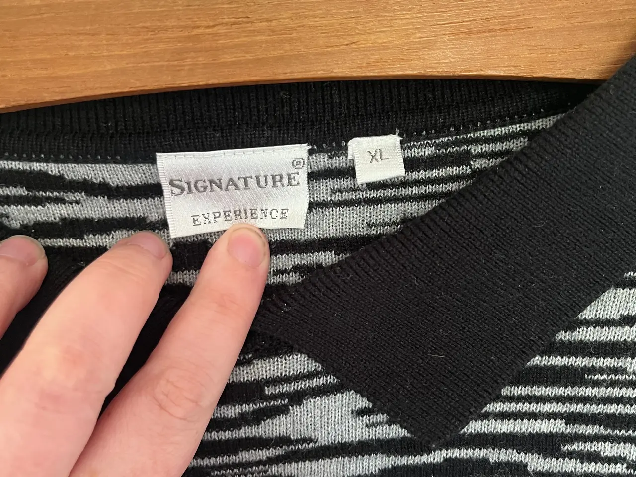 Billede 3 - Stribet bluse fra Signature