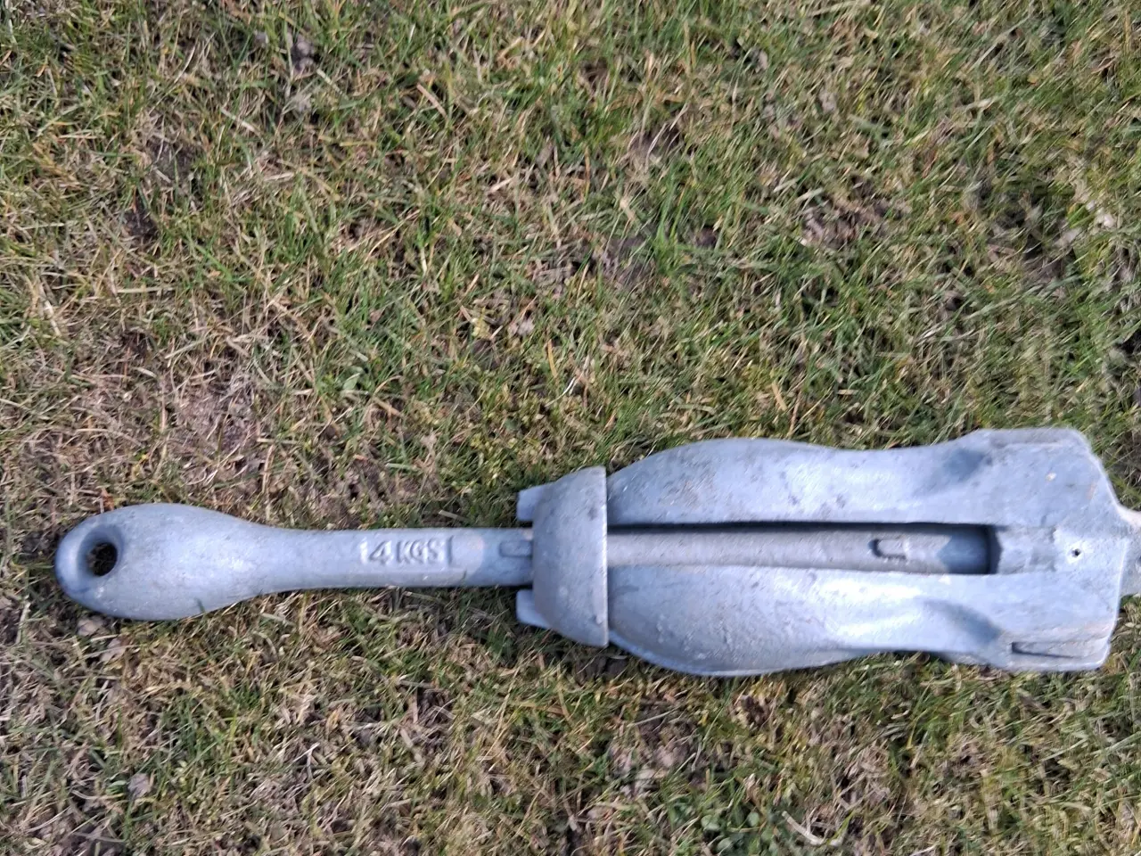Billede 1 - Galvaniseret anker, 4 kg