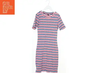 Stribet kjole med korte ærmer fra H&M (str. S)