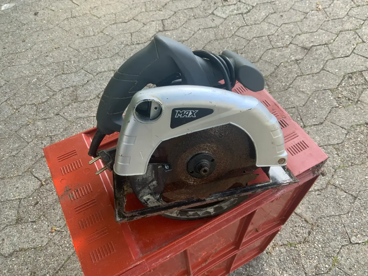 Billede 1 - Håndrundsav 220v med hårdmetalklinge