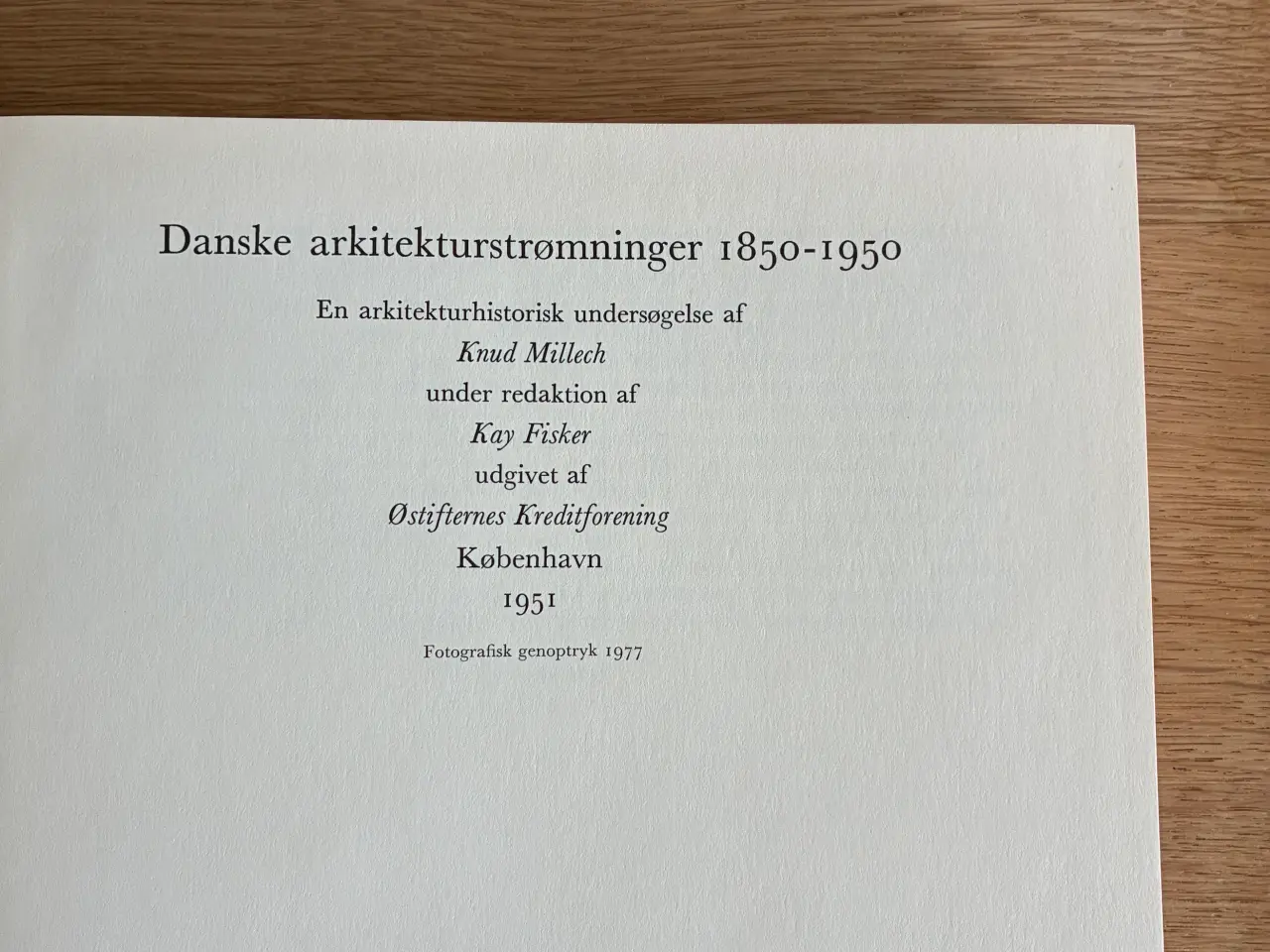 Billede 2 - Danske arkitekturstrømninger 1850-1950