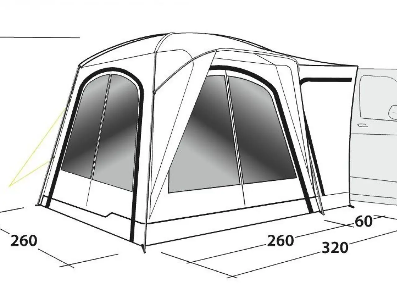 Billede 4 - Outwell Milestone Lux - bustelt