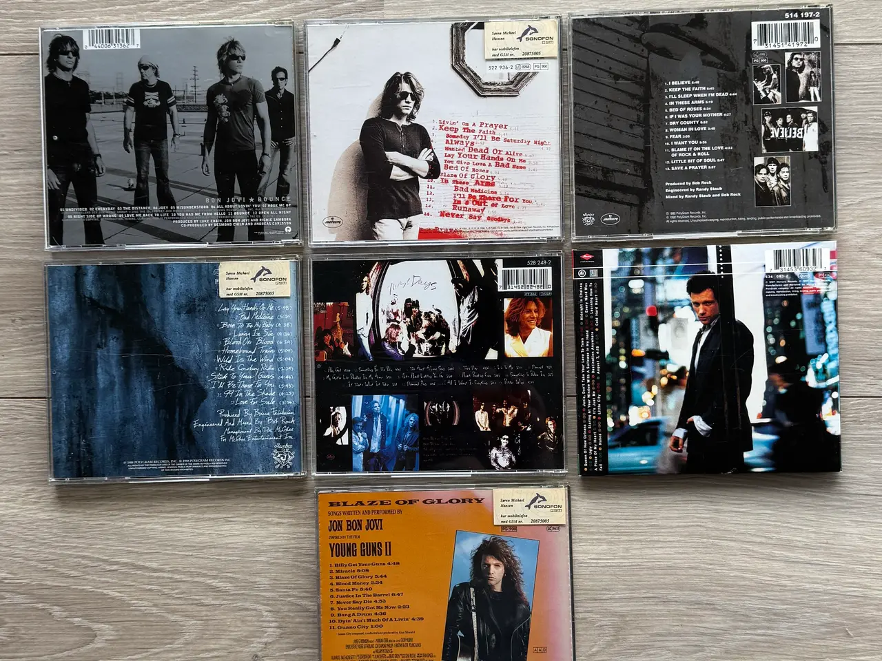 Billede 2 - BON JOVI CD’ER