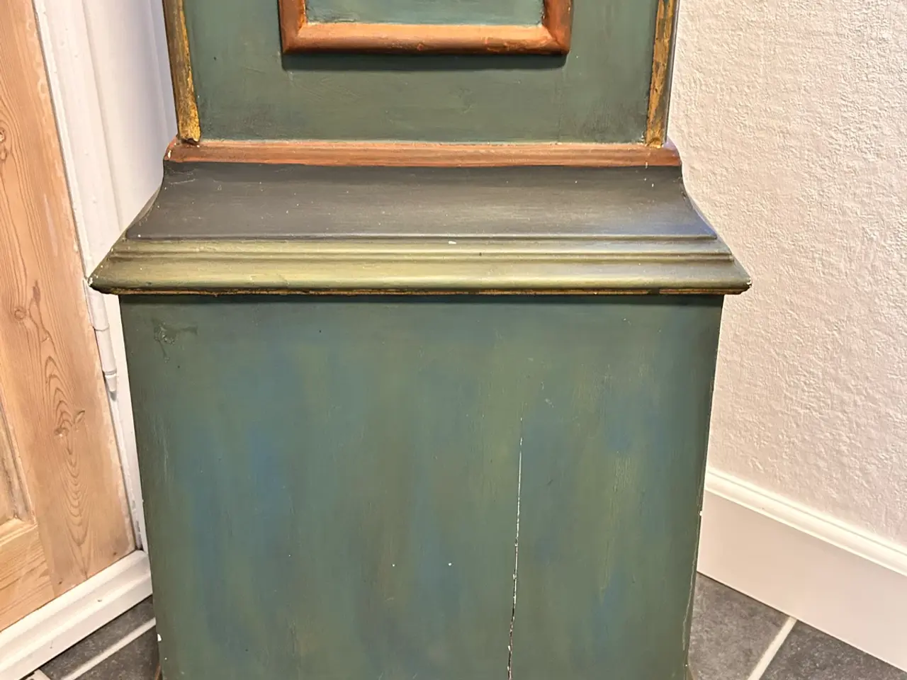 Billede 4 - Unikt fynsk Køng standur (år 1803) af urmager J.C.