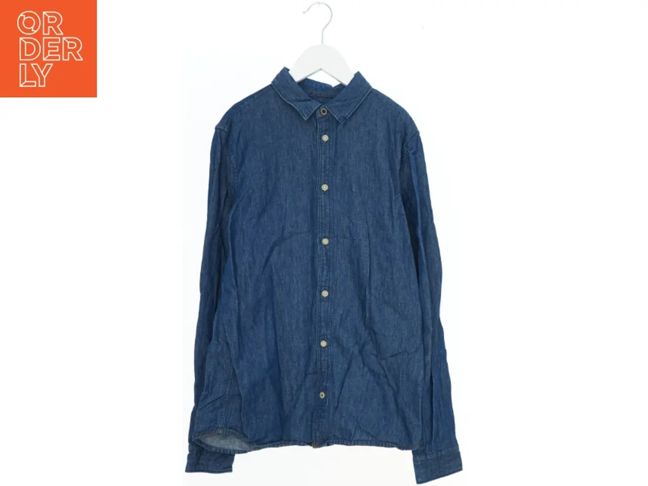 Billede 1 - Denim skjorte fra Jack & Jones (str. 164)