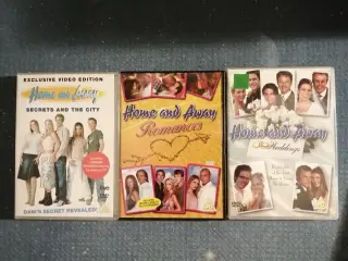 3 stk Home And Away dvd'er