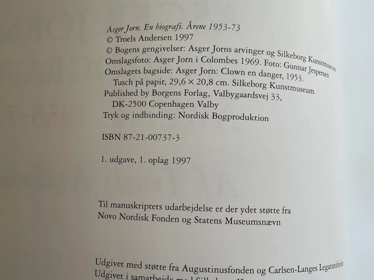 Billede 3 - Asger Jorn En biografi