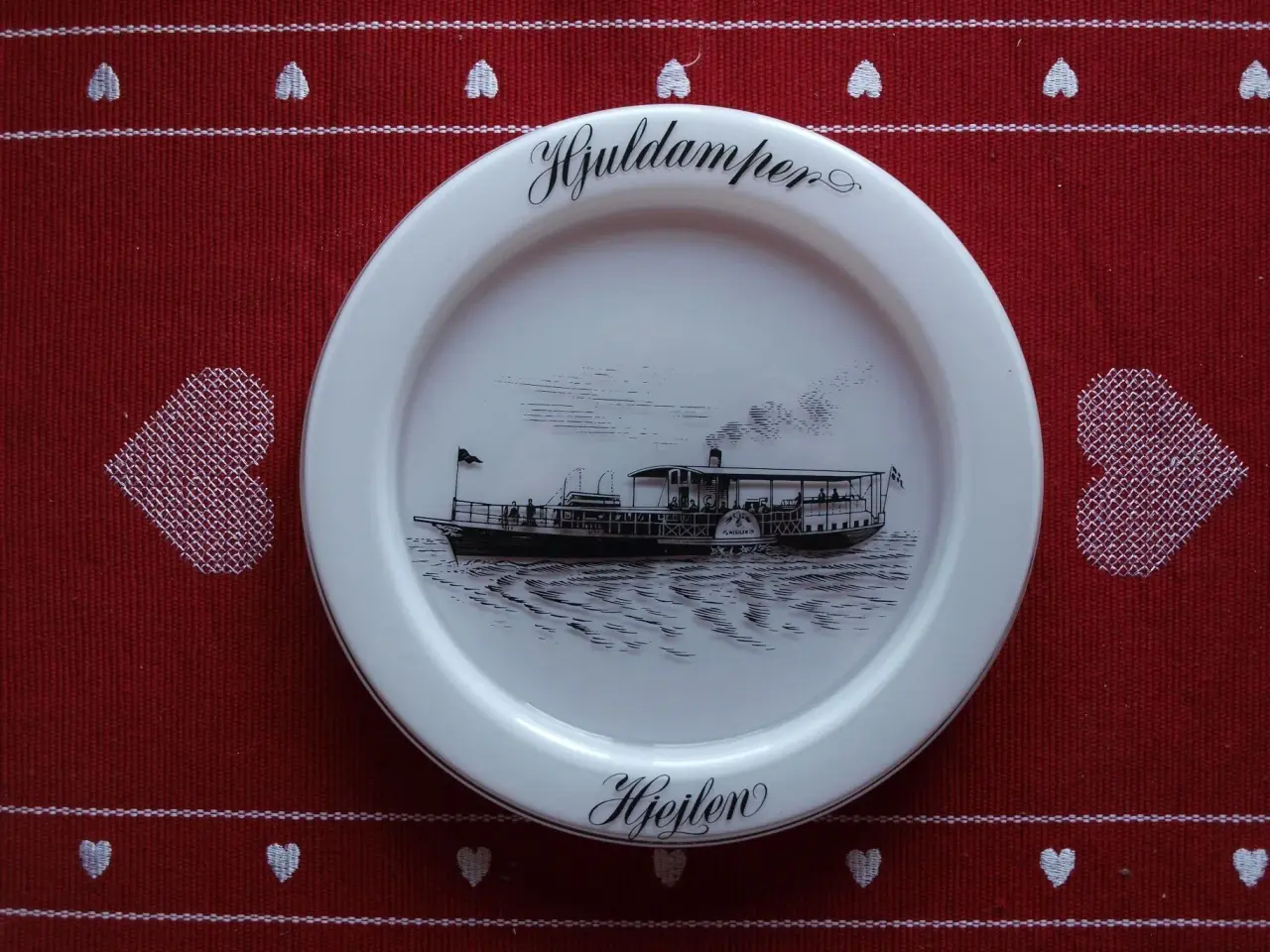 Billede 1 - Holmegaard skibsplatte 1974