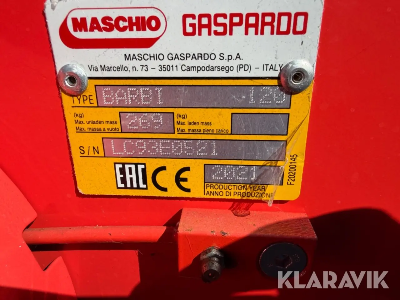 Billede 11 - Slagleklipper Maschio Gaspardo Barbi