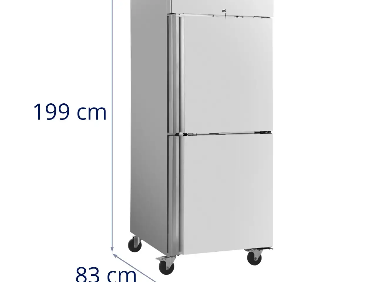 Billede 6 - Dobbelt køleskab – 485 l – rustfrit stål