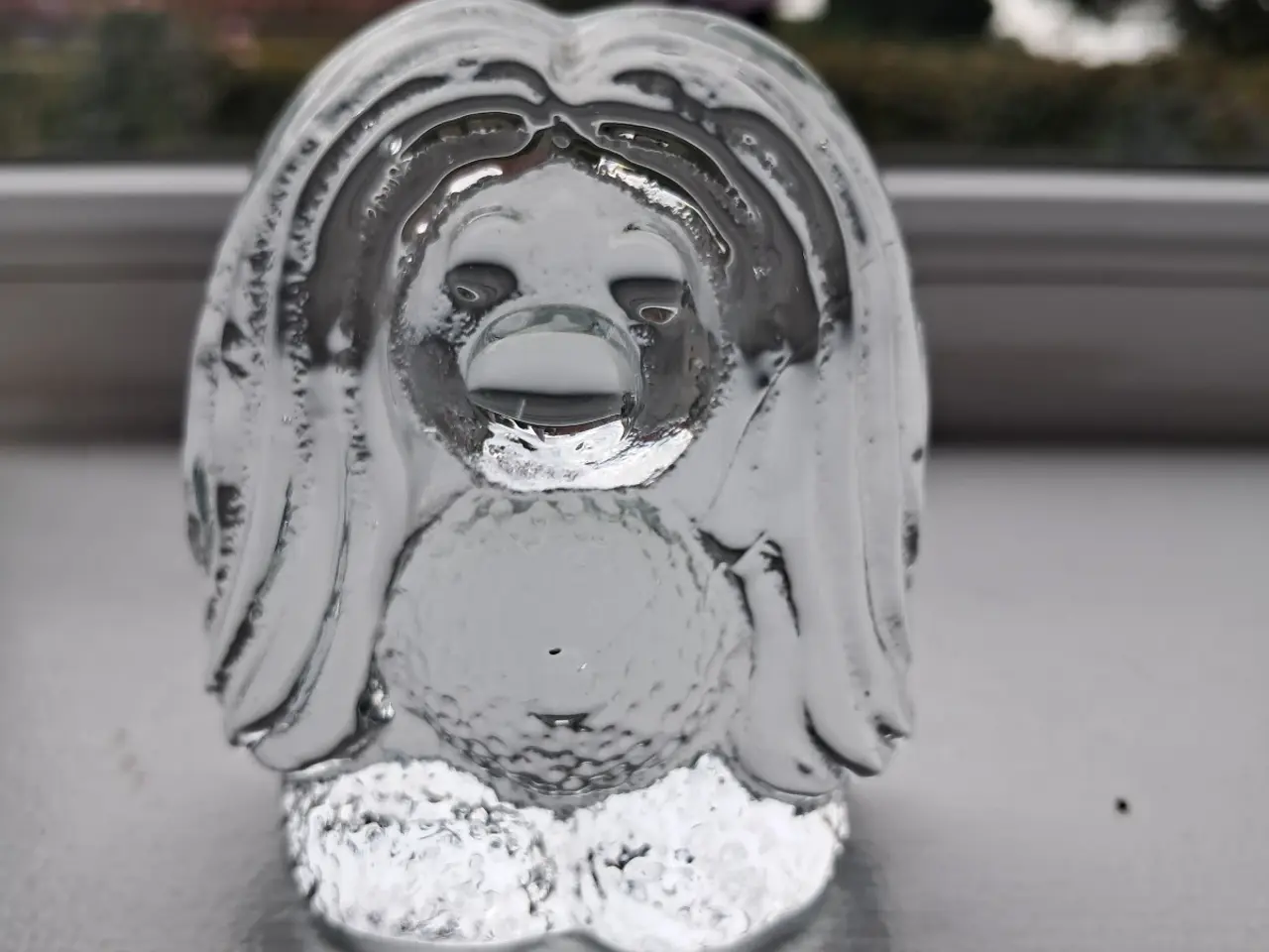 Billede 12 - Glasfigurer Bergdala trolde klar glas.