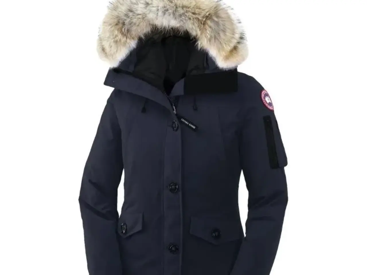 Billede 5 - Ægte Canada Goose vinterjakke med pelskant