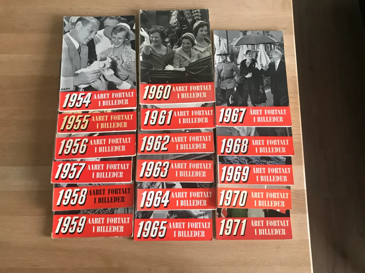 Billede 1 - Aaret Fortalt i Billeder 1954 - 1971