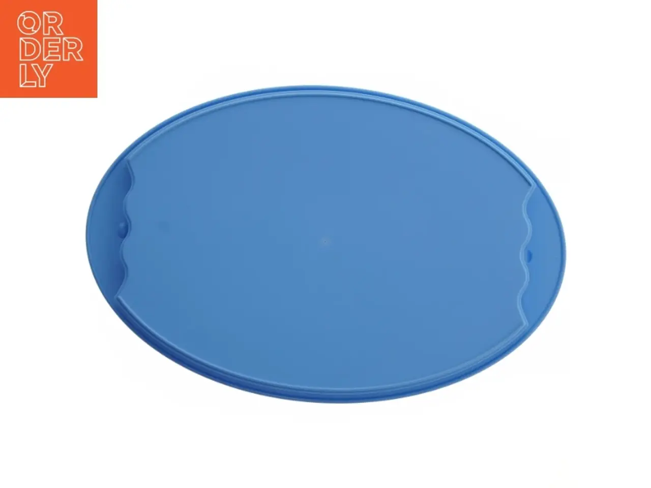 Billede 3 - Blåt serveringsfad fra tupperware(str. 45 cm)