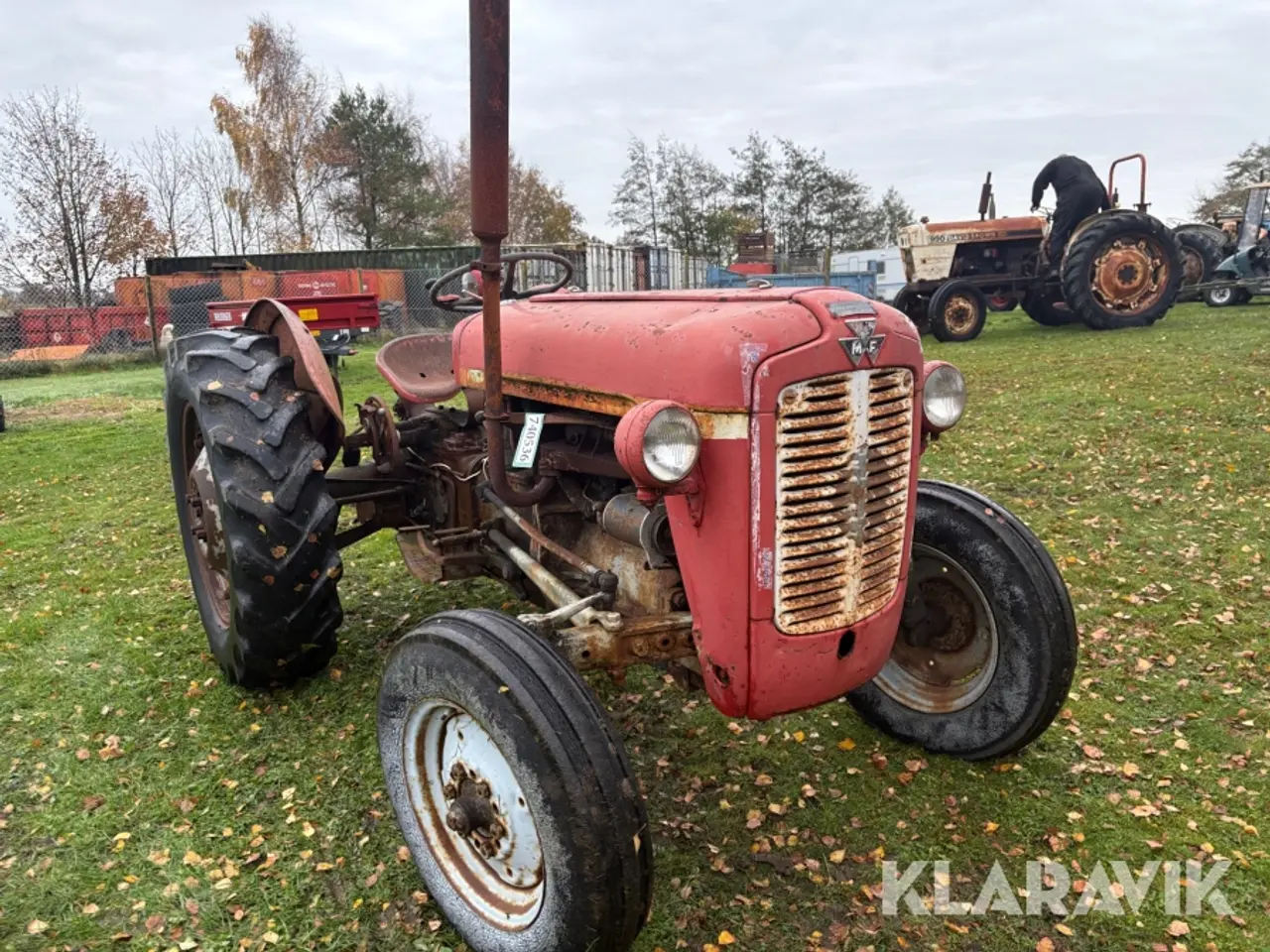 Billede 3 - Veterantraktor Massey Ferguson 35