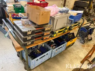 Rørfittings og pakninger - på vogn - blandet lot