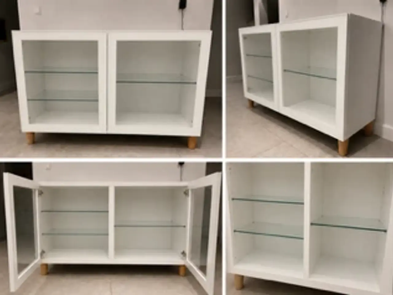 Billede 1 - Ikea vitrineskab