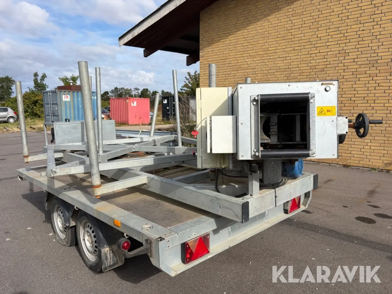 Billede 4 - Trailer til pex rør Brenderup 2000kg - 1 styk