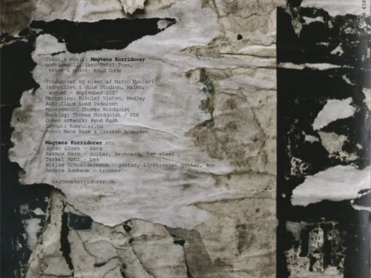 Billede 2 - Magtens Korridorer – Det Krøllede Håb – CD