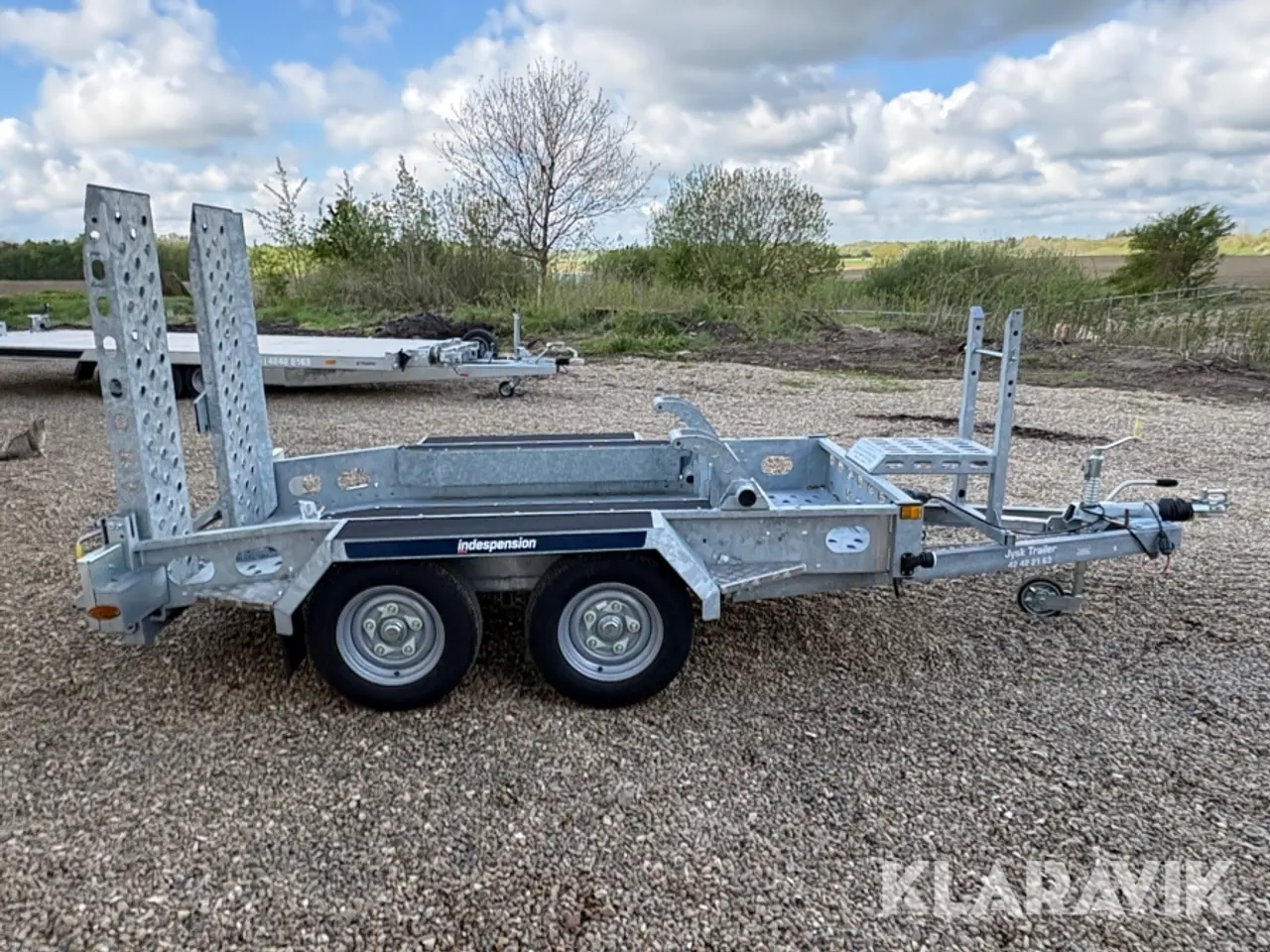 Billede 5 - Maskintrailer Indespension V67Z med autoclamp