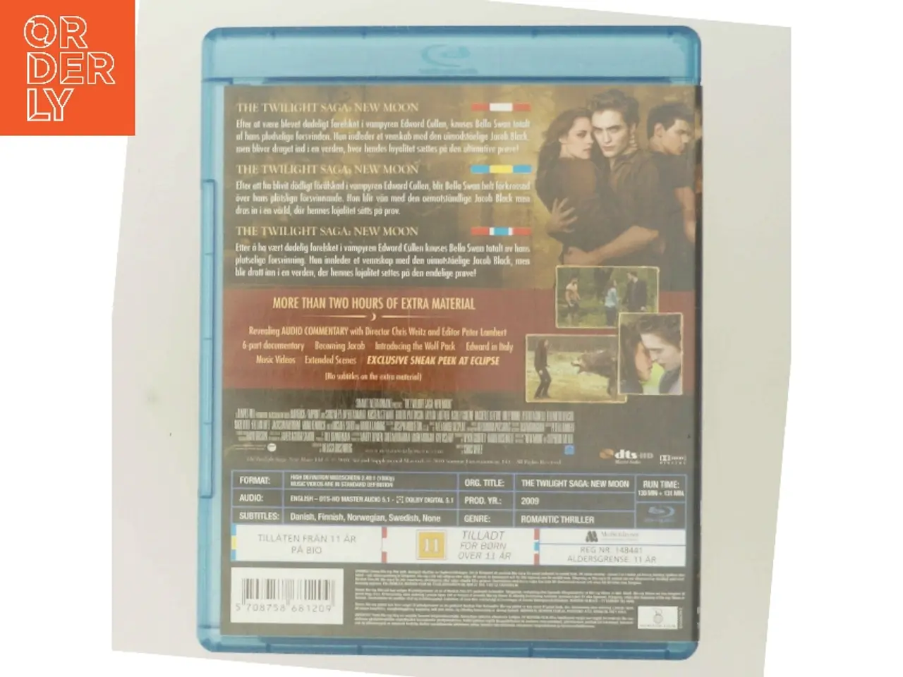 Billede 3 - The Twilight Saga: New Moon Blu-ray