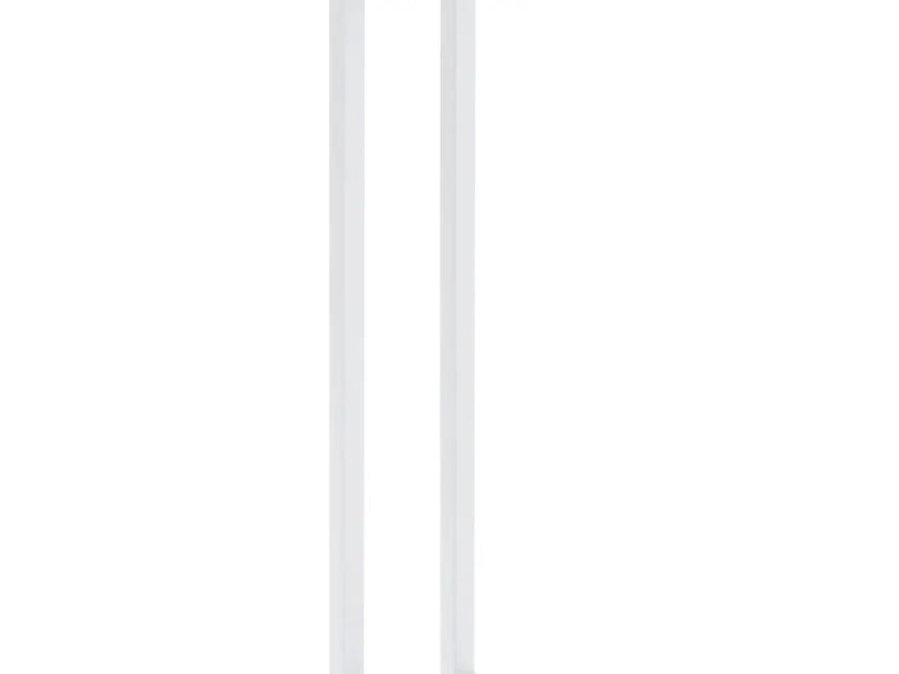 Billede 5 - Håndklædeholder 12,5x12,5x60 cm stål hvid
