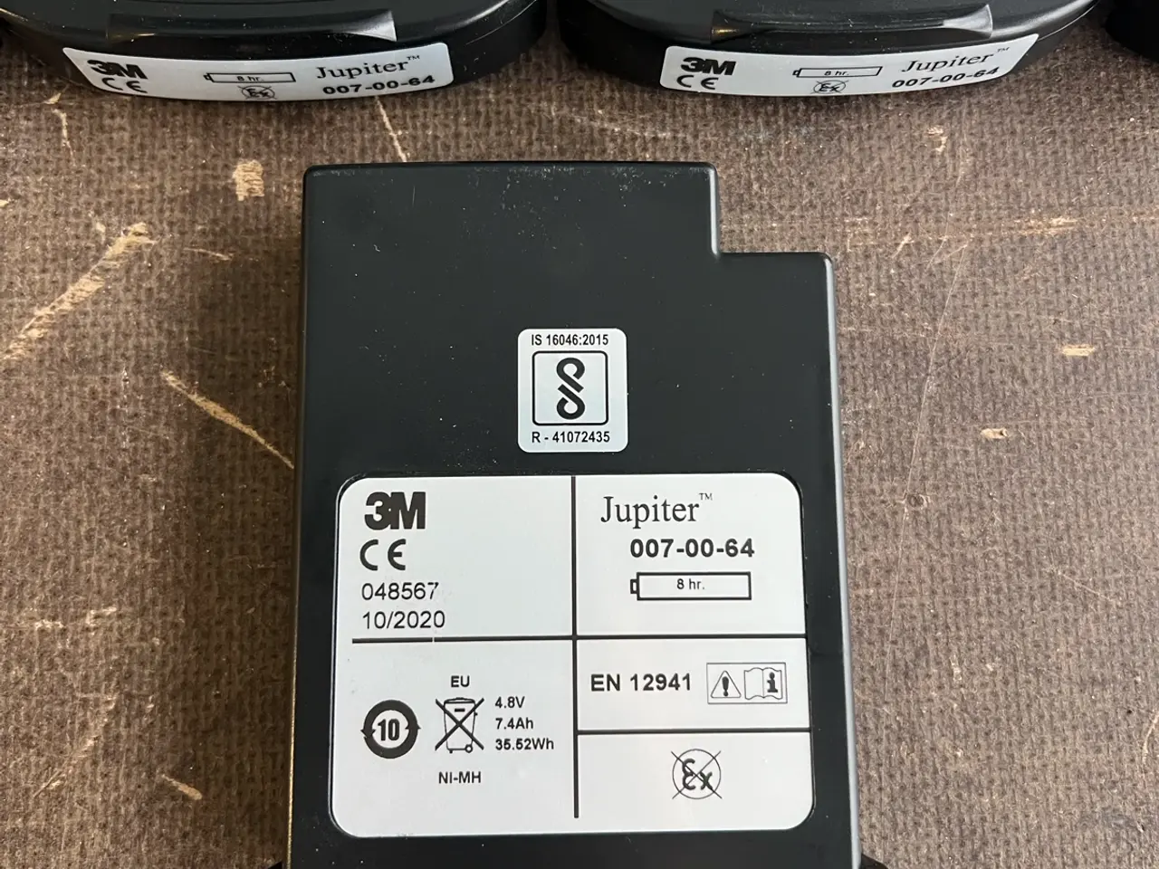Billede 1 - 3M Jupiter åndedrætsværn batteri 