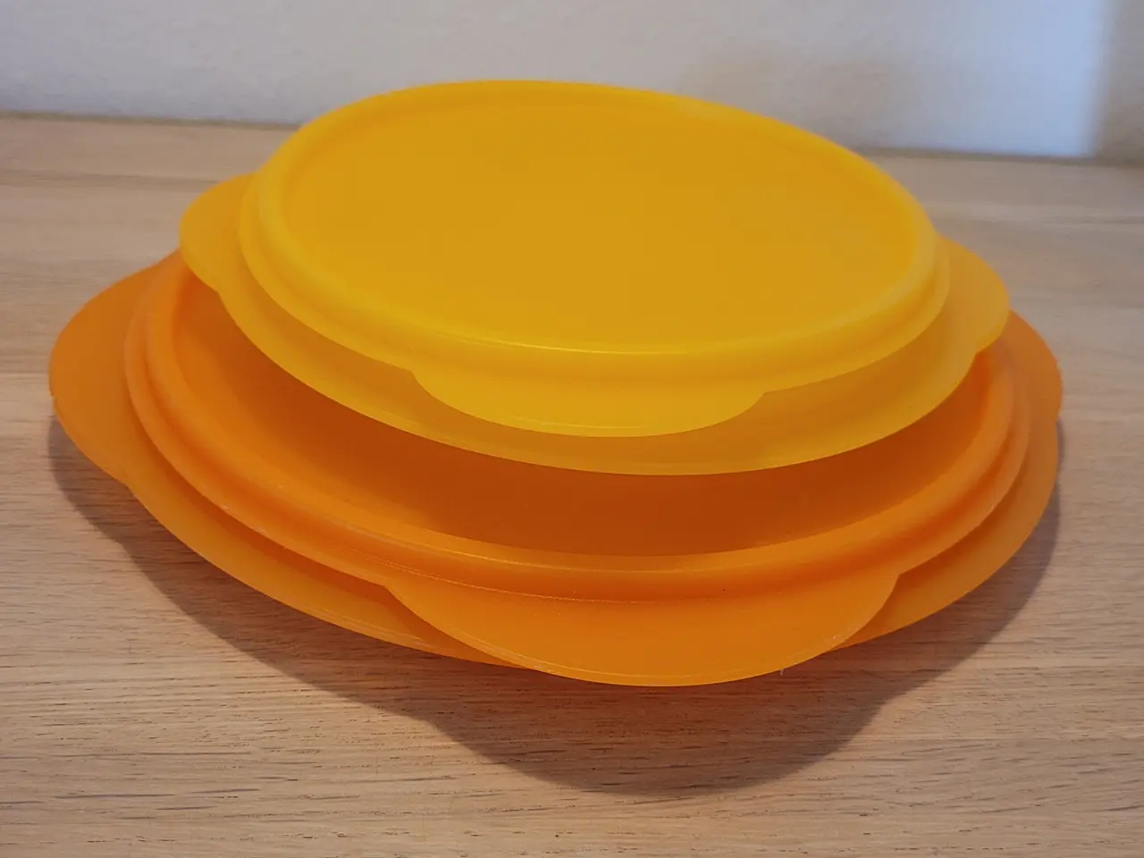 Billede 3 - Tupperware folde bøtter med låg 2 stk.