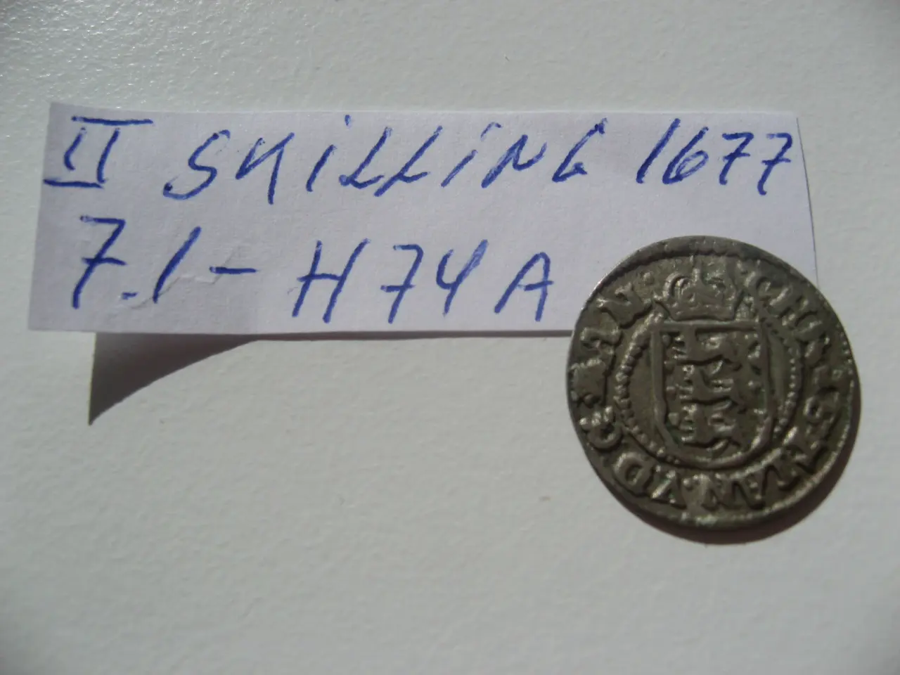 Billede 2 - Særdeles flot II Skilling 1677